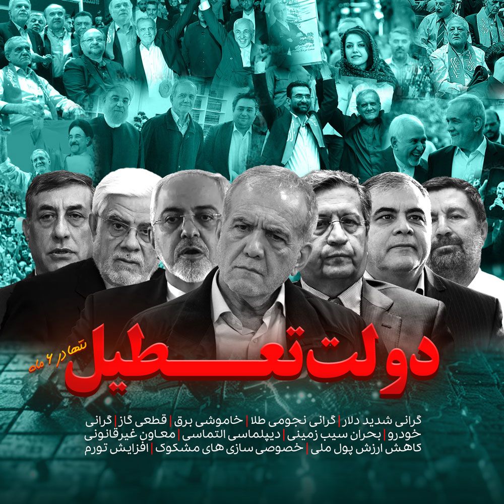 دولت پزشکیان دولت تعطیل