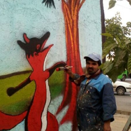 نقاشی روباه و زاغ