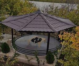 مراحل ساخت آلاچیق چوبی