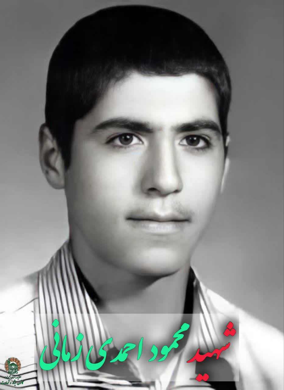 شهید محمود احمدی زمانی