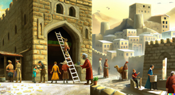 تپه های متوازن داستانی از chatgpt