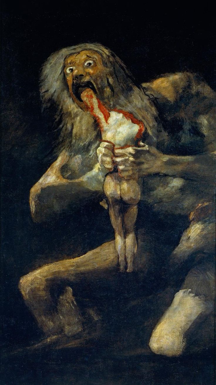 Saturn Devouring His Son, Francisco de Goya