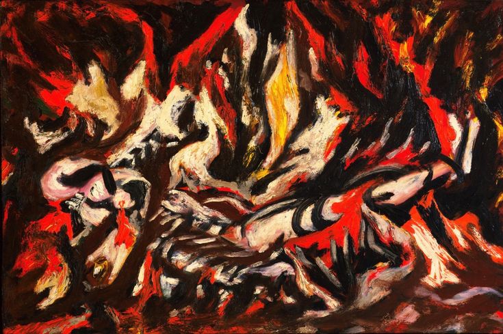 The Flame, Jackson Pollock