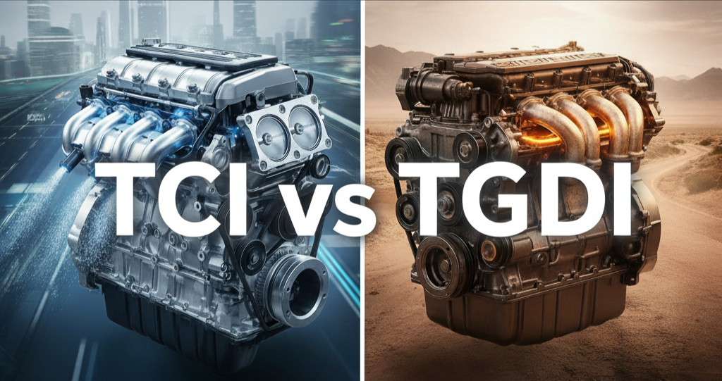 مقایسه موتور های TCI و TGDI