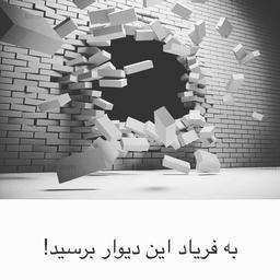 به فریاد این دیوار برسید
