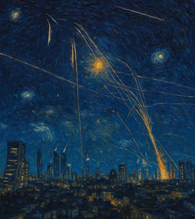 شب پر ستاره اثر جمهوری اسلامی ایران 🇮🇷