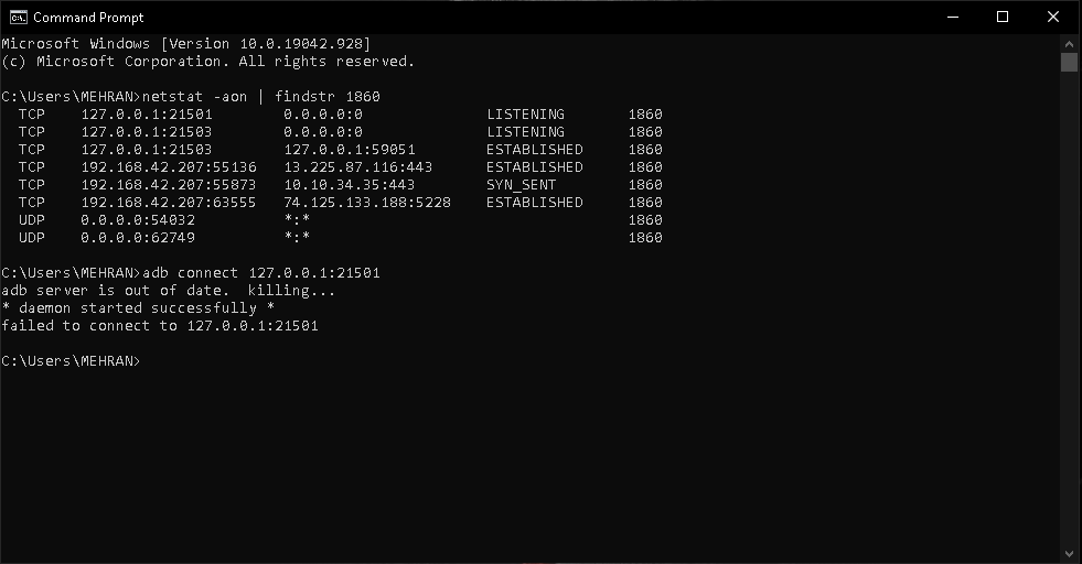 هر وقت یه فرآیندی Failed شد ناامید نشو و برو سراغ درست کردنش :)