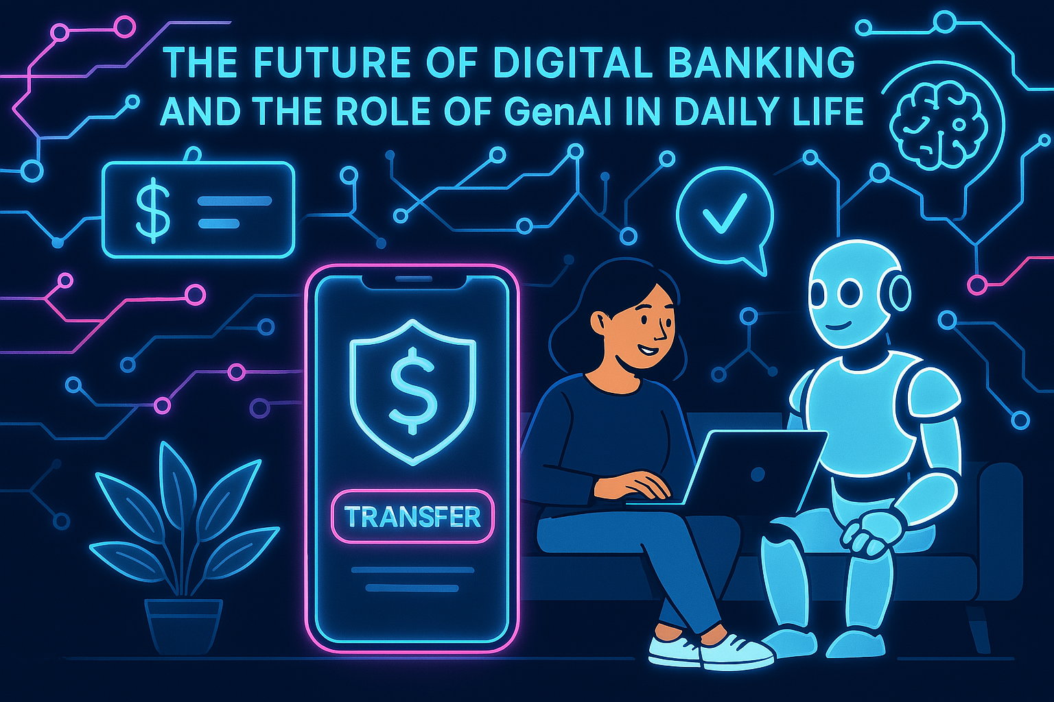 آینده بانکداری دیجیتال و نقش هوش مصنوعی مولد (GenAI) در زندگی روزمره