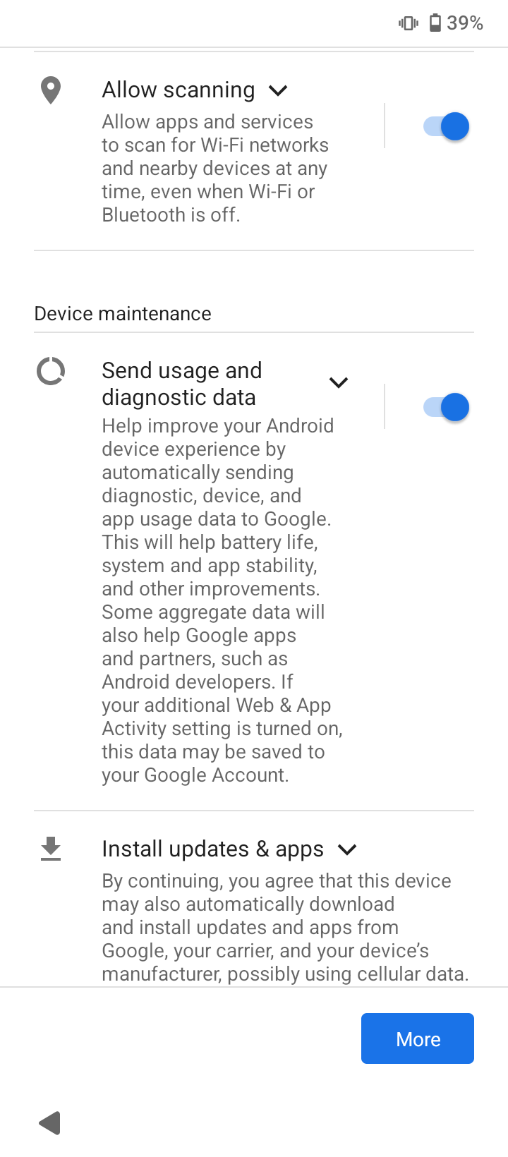 اجازه اسکن وایفایهای اطراف شما حتی اگر وایفای و بلوتوث خاموش باشد!
