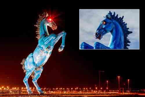 اسب شیطانی لوسیفر