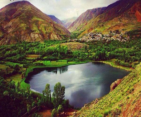 دریاچه های استان قزوین