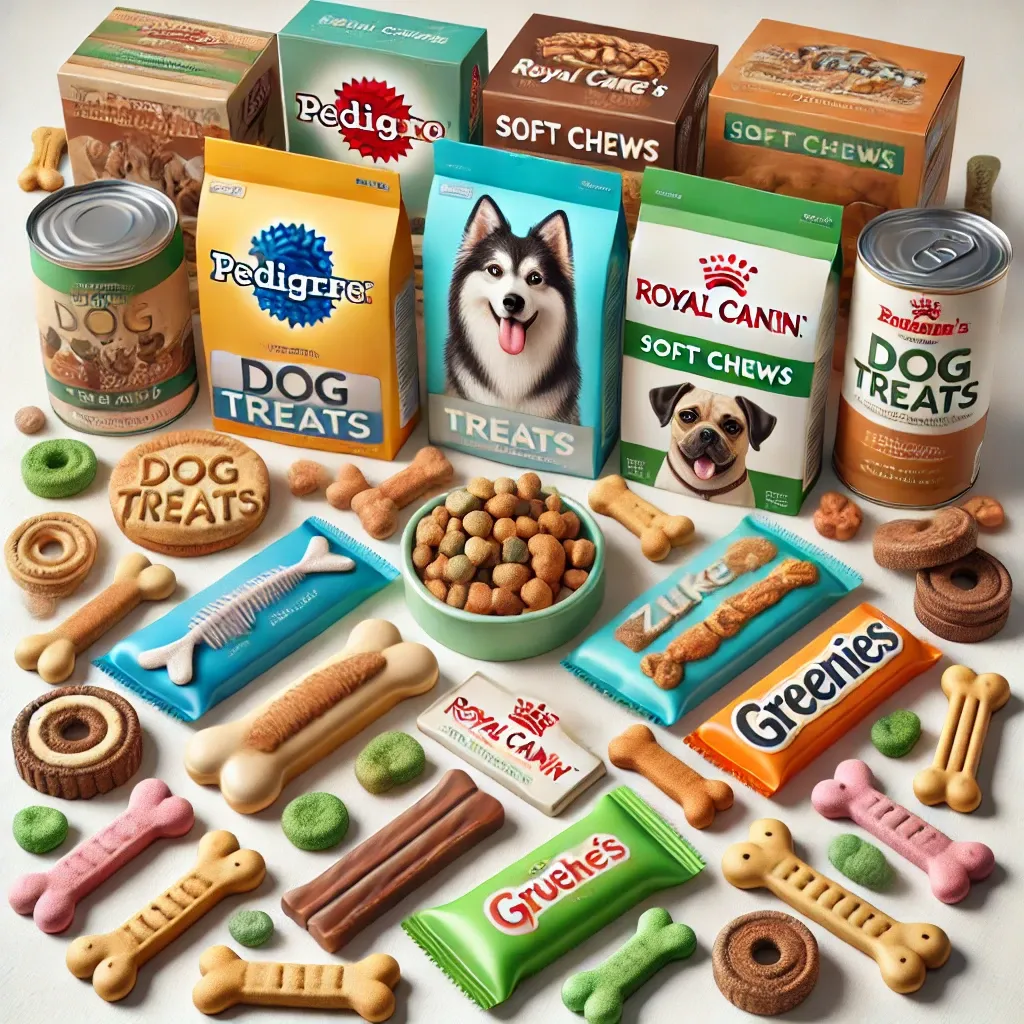 تشویقی سگ در انواع طعم و مزه