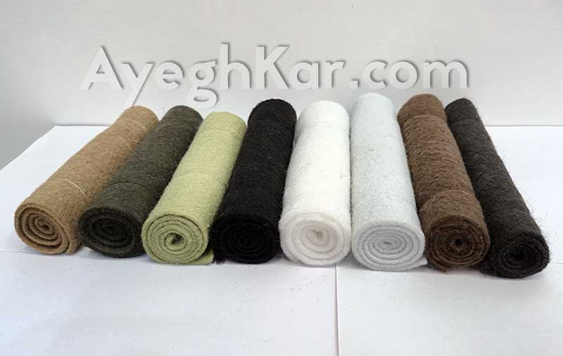 انواع رنگ های ژئوتکستایل