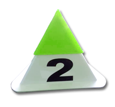 رعایت نوبت با یک هرم نوبت دهی پلاستیکی