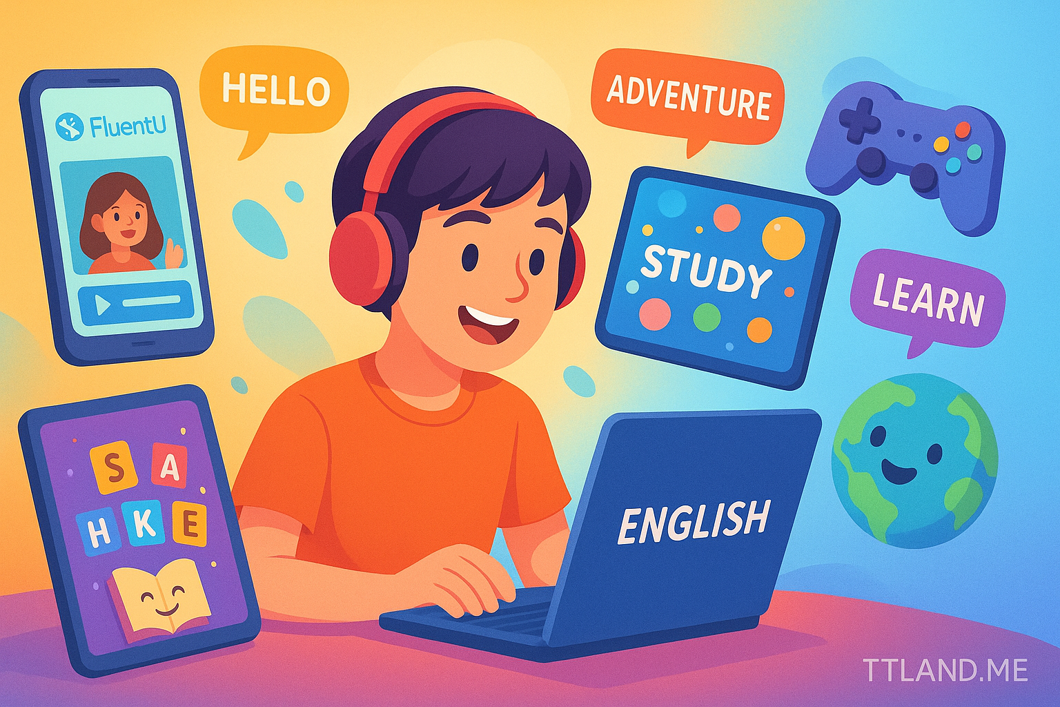 🎮 ۱۵ بازی جالب برای یادگیری انگلیسی — بدون خستگی و با سرگرمی!