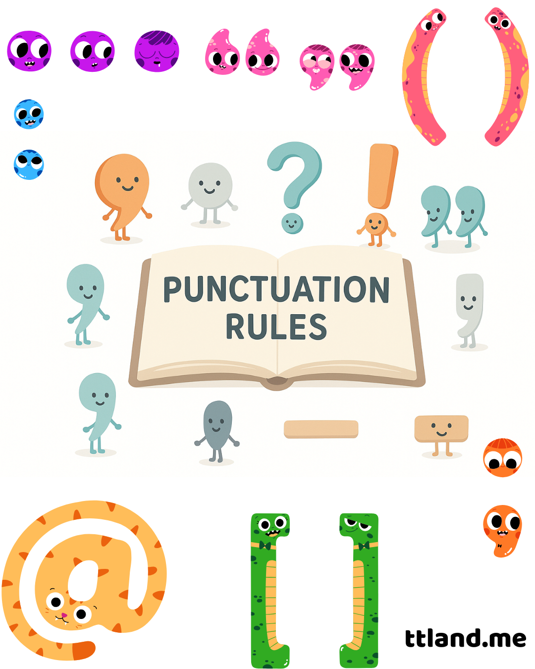 همه‌چیز درباره علائم نگارشی زبان انگلیسی: راز نوشتن شفاف و حرفه‌ای