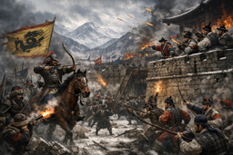 نبرد سلسله چینگ با کره