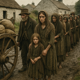 قحطی بزرگ سیب‌زمینی ایرلند (۱۸۴۵–۱۸۵۲)