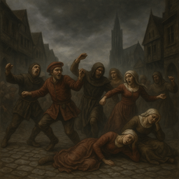 شیوع عجیب رقص بی‌وقفه تا مرگ در سال 1518