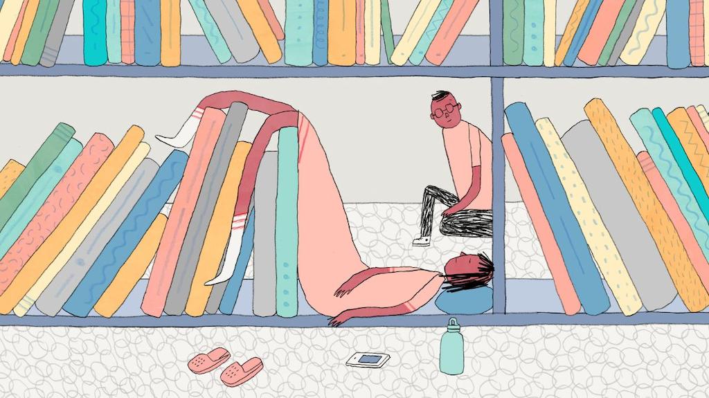 کتابخانه ۲۴ ساعته؛ پناهگاهی برای شب‌بیدارهای تهران