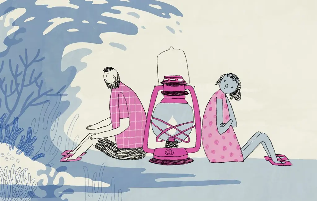 چرخهٔ گرم–سرد در روابط نیمه‌شفاف