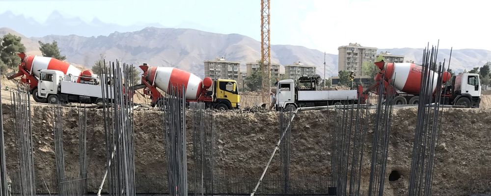 بتن ریزی فنداسیون بتن سبحان