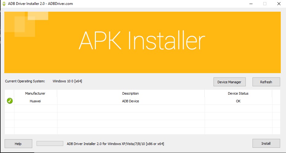 ADB Drivers Installer