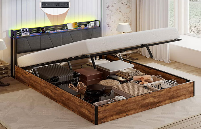 تخت خواب ام دی اف جک دار