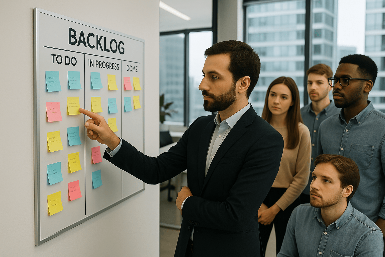 اولویت بندی بکلاگ با تیم محصول