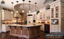 قیمت کابینت روکش چوب