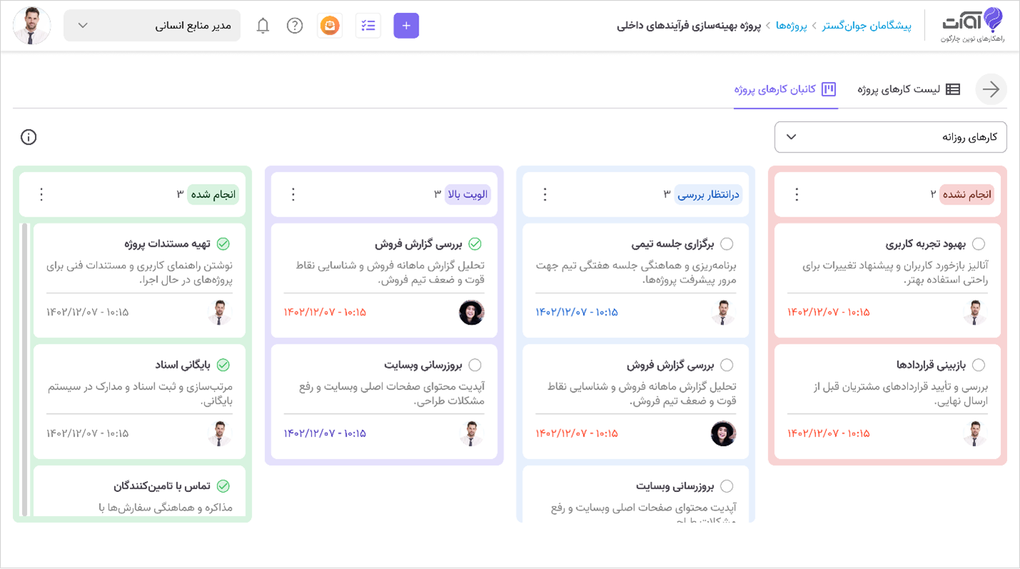 نرم افزار مدیریت پژوه سازمانی