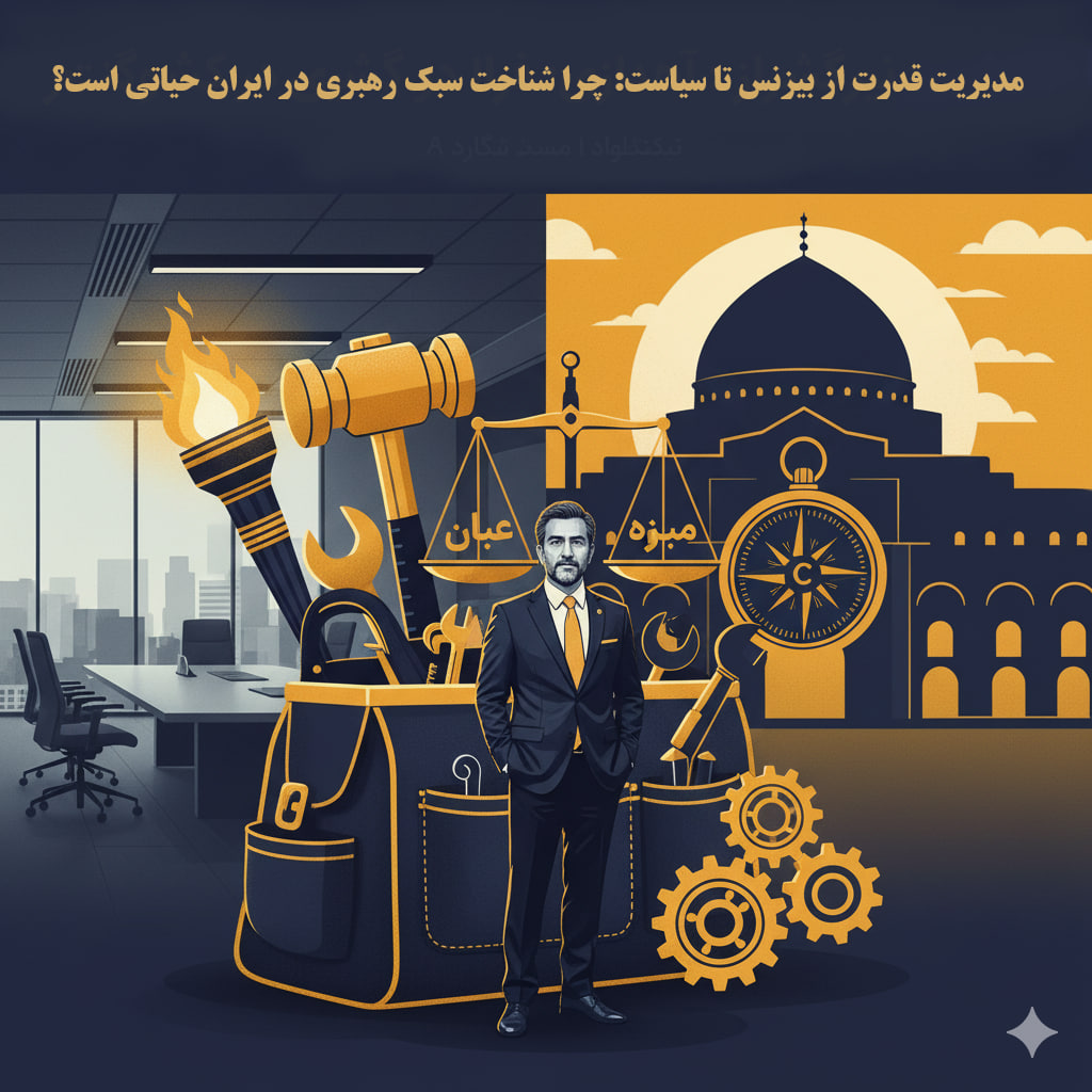 مدیریت قدرت از بیزنس تا سیاست: چرا شناخت سبک رهبری در ایران حیاتی است؟