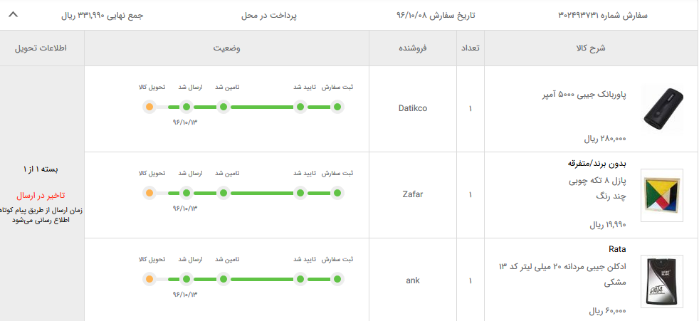 پاوربانک و پازل بونجول