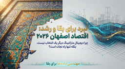 نبرد برای بقا و رشد: چرا دیجیتال مارکتینگ در اقتصاد ۲۰۲۶ اصفهان یک انتخاب نیست، بلکه تنها راه است؟