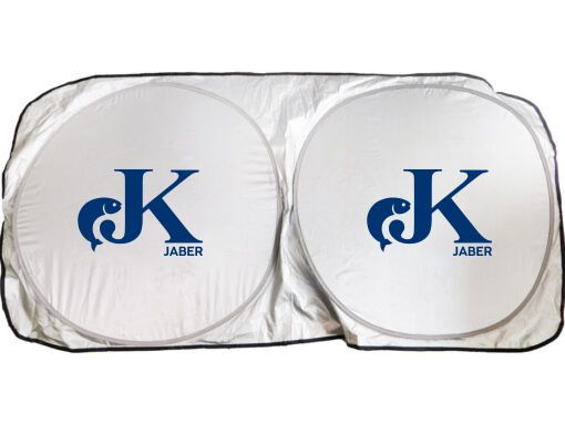 آفتابگیر تبلیغاتی ماشین