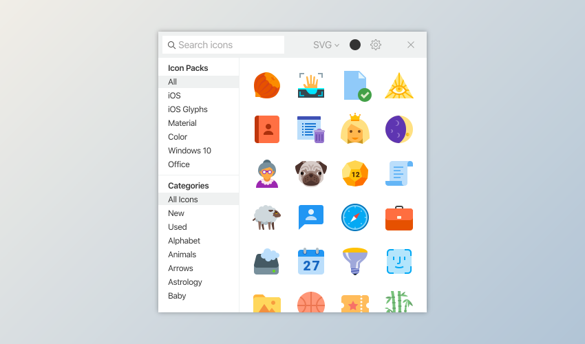 سایت Icons8