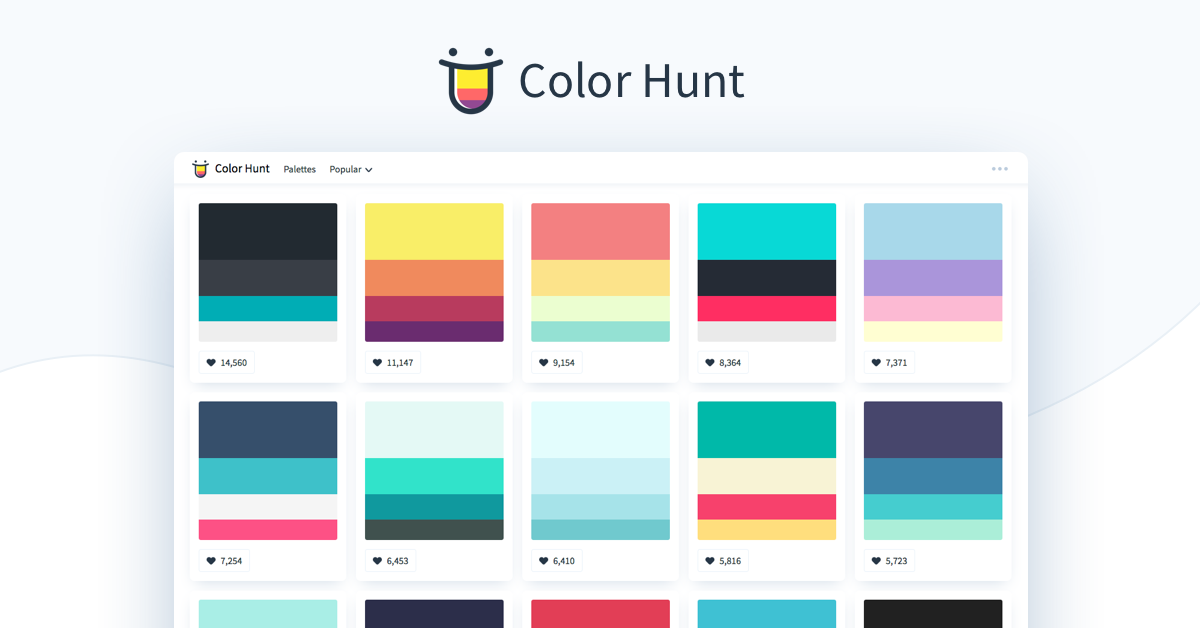 سایت Colorhunt