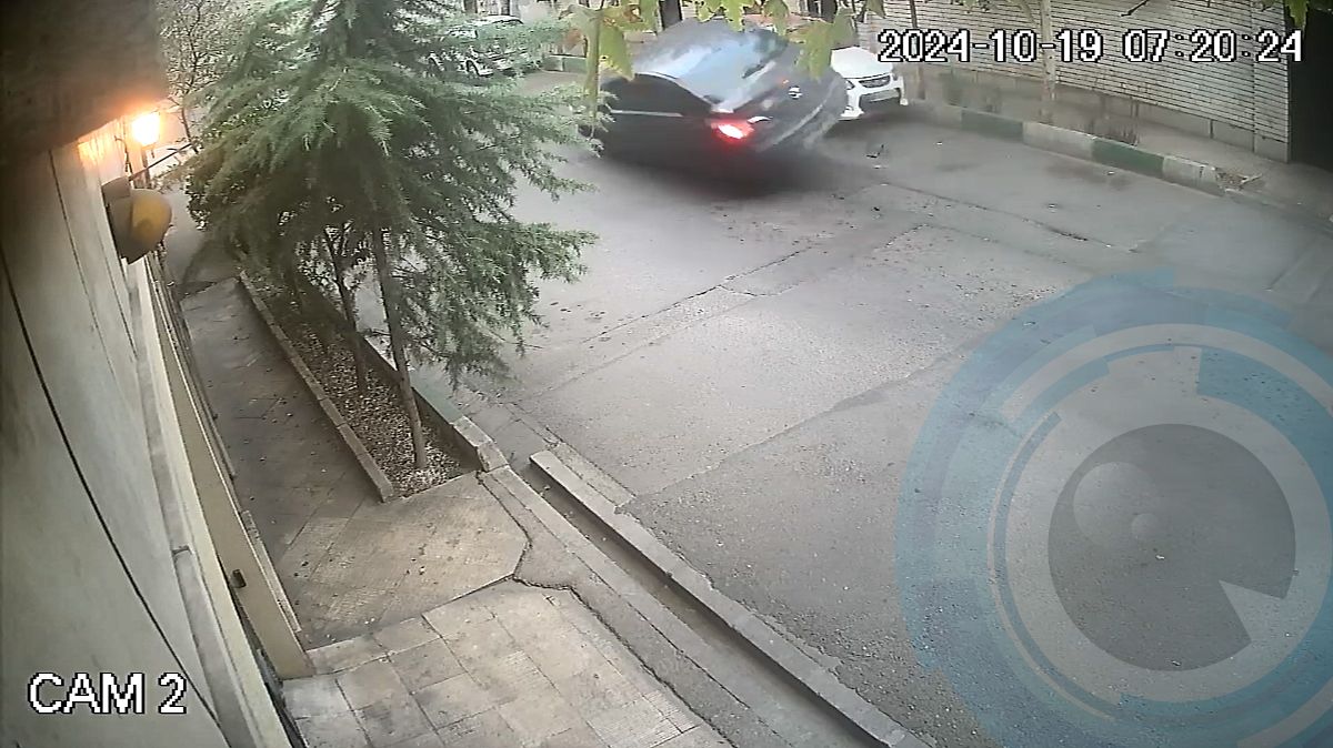 رفع تاری و تشخیص پلاک خودرو در تصادفات رانندگی