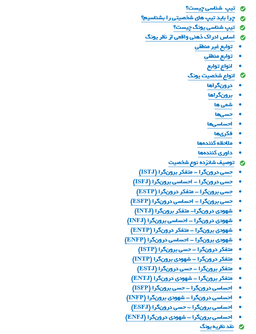 تست MBTI | توضیحات جامع + تست آنلاین