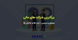 بررسی صنعت مالی: شرکت های برتر، روندهای نوظهور و چالش ها