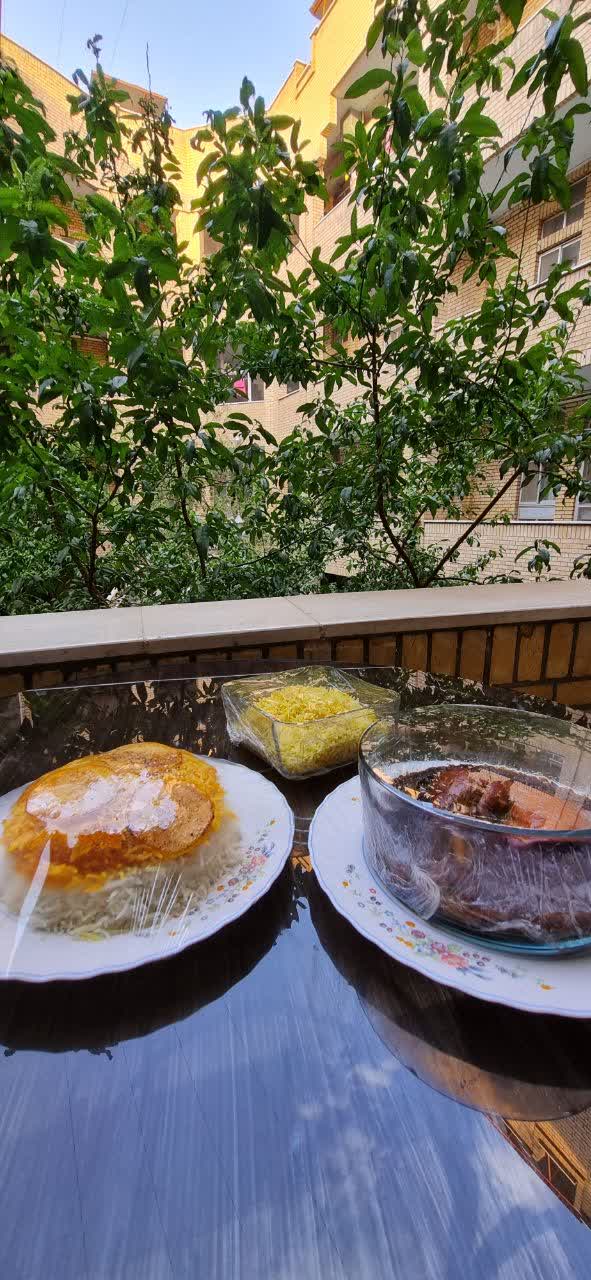 غذایی که باهاش توی مسابقه آشپزی هفته خوابگاه ها شرکت کردم.