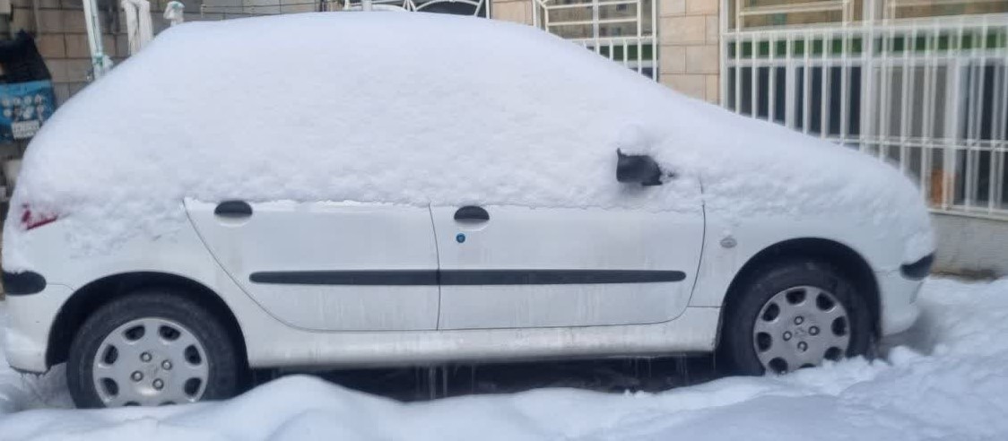 دو عشق در یک قاب : برف و ماشینم! که حالا ندارمش!!!😪😔