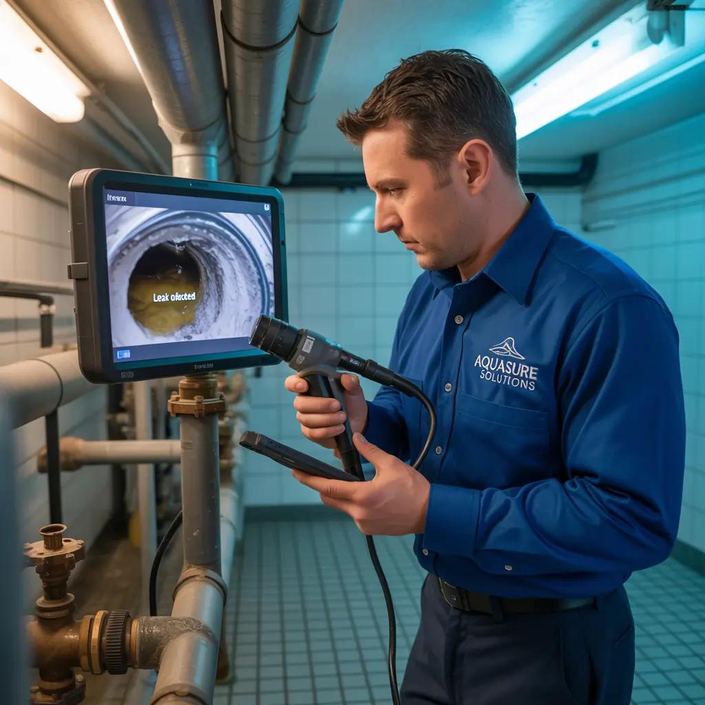 نشت یابی لوله در تربت حیدریه با دستگاه های مدرن