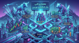 معماری فنی کارگزاری بورس: از مدیریت کاربر تا موتور تطبیق سفارشات