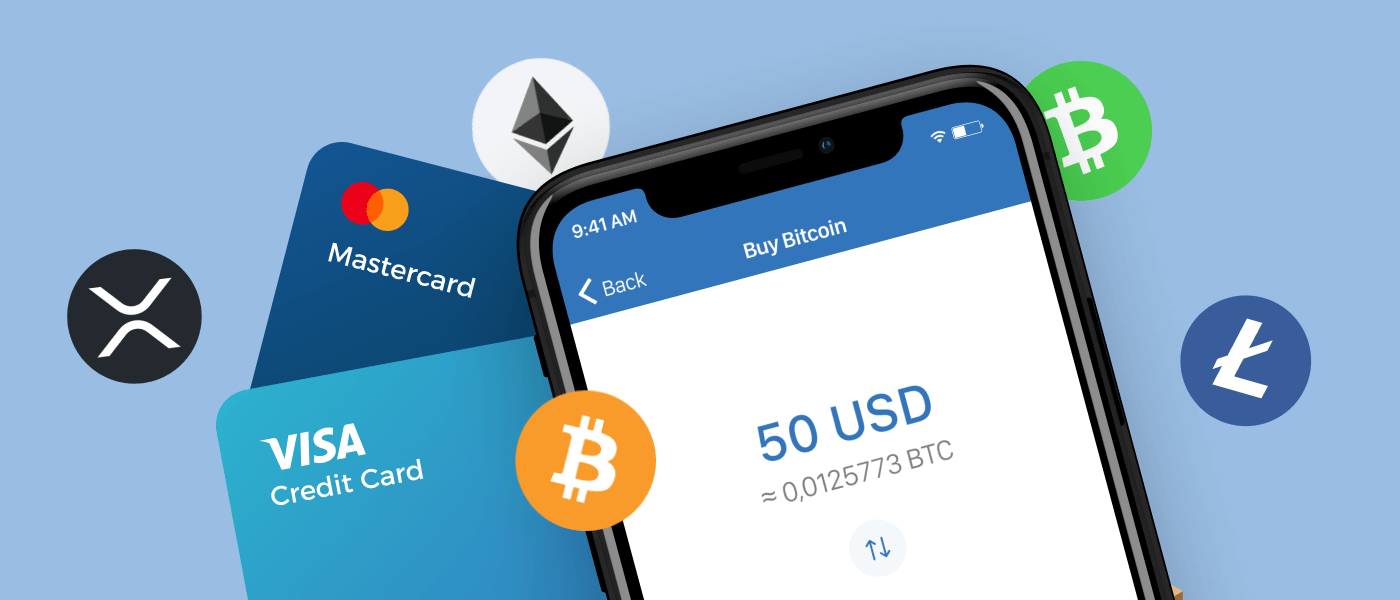 خرید رمزارز با کارت اعتباری در تراست (منبع: وبلاگ تراست والت)