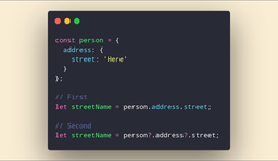 عجایب optional chaining در js
