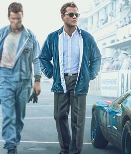 لنز آنامورفیک در فیلم «فورد علیه فراری»