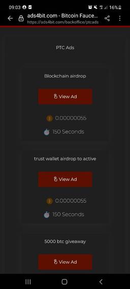 درامد از سایت کلیکی بیت کوین