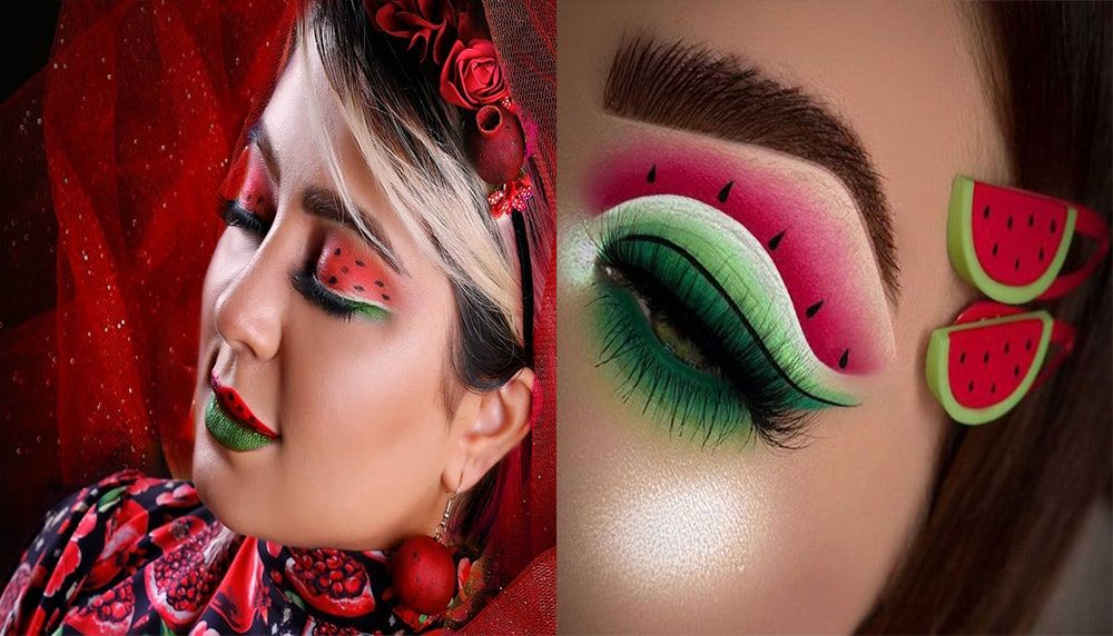 میکاپ طرح هنداونه