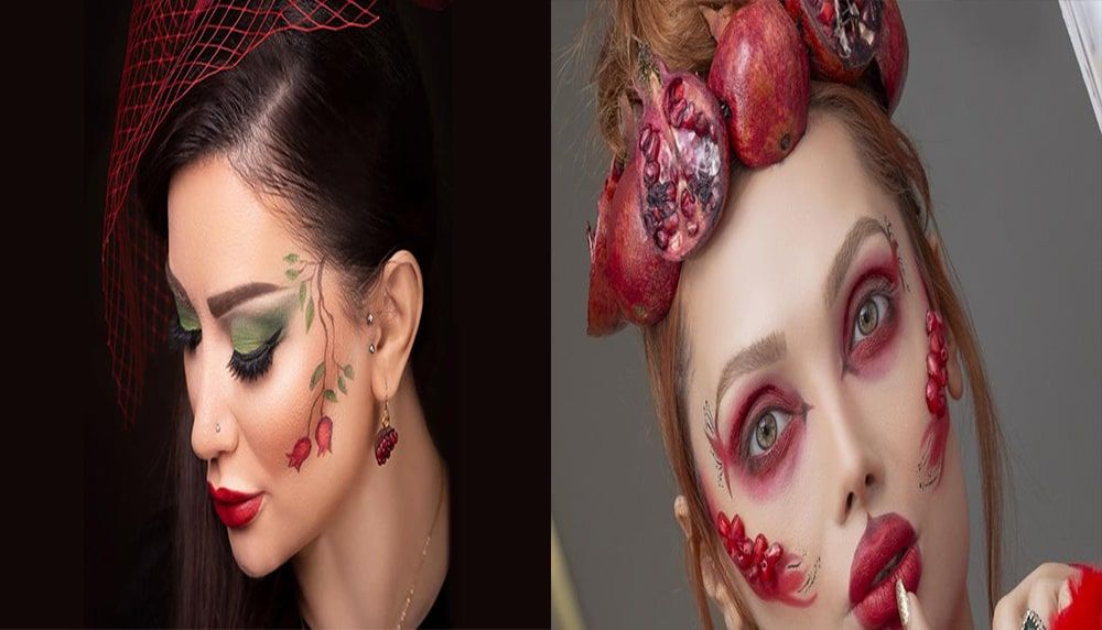 آرایش شب یلدا انار